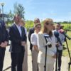 Wizyta minister w gminie Lyski!