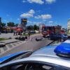 Wypadek na ulicy Bosackiej w Raciborzu