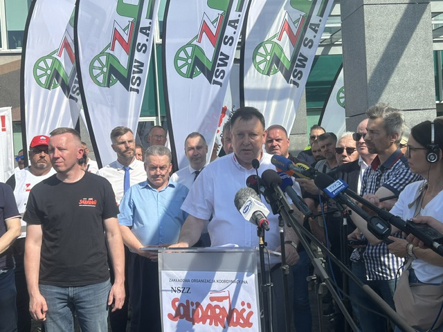 Związkowcy alarmują o sytuacji w Jastrzębskiej Spółce Węglowej