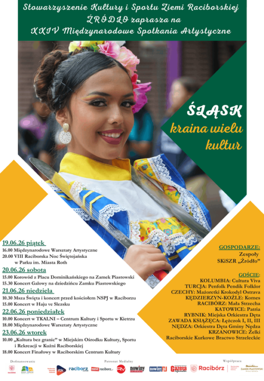„Śląsk – kraina wielu kultur”. Rusza festiwal w Raciborzu!