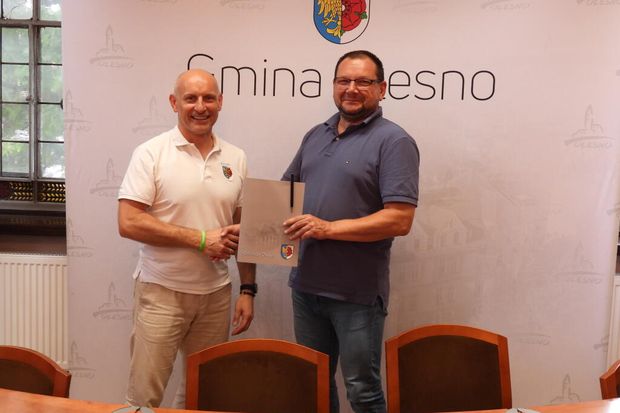 Nowa droga rowerowa w powiecie oleskim