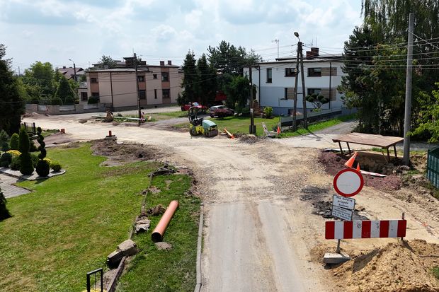 Remont ulicy Głożyńskiej w Radlinie