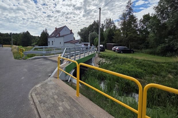 Remont mostu nad Białą w Strzeleczkach zakończony