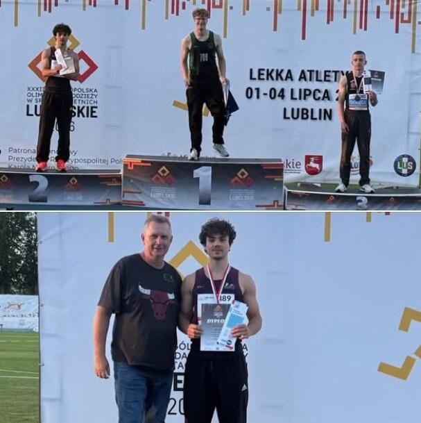 Sukces lekkoatletów z Olesna na Mistrzostwach Polski U18