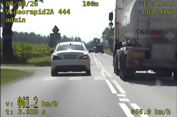 35 punktów karnych w kilka chwil