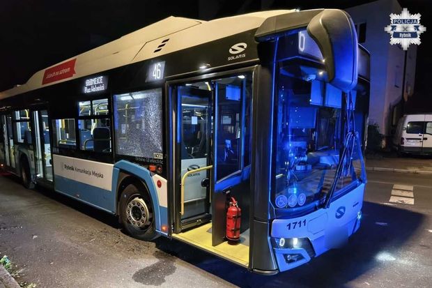 Agresywna pasażerka autobusu w Rybniku-Boguszowicach