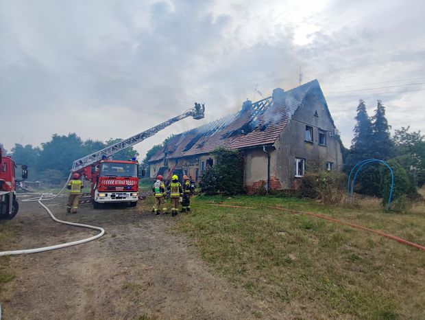 Pożary w Oleśnie