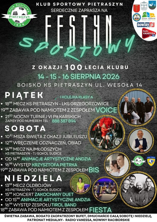Wielki Jubileusz w Pietraszynie: KS Pietraszyn świętuje 100-lecie!