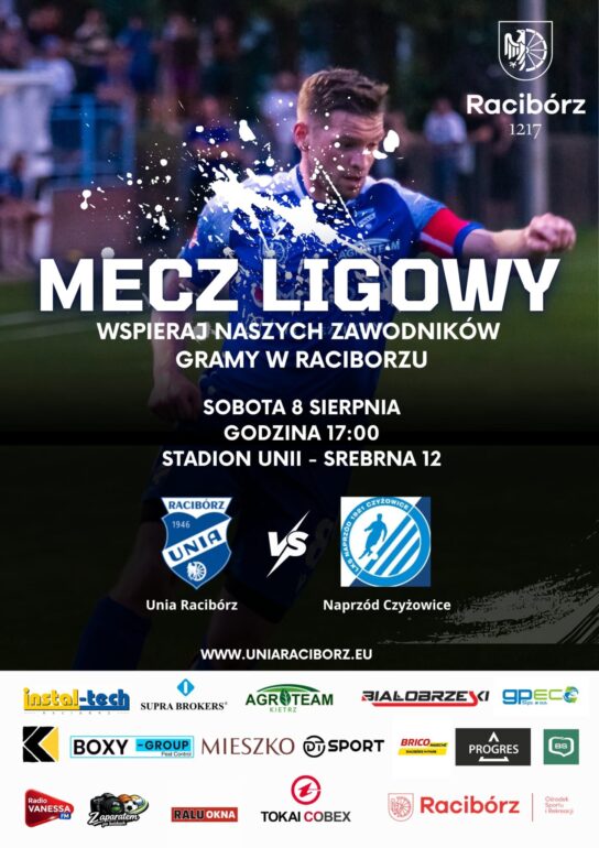 Mecz Unia Racibórz- Naprzód Czyżowice