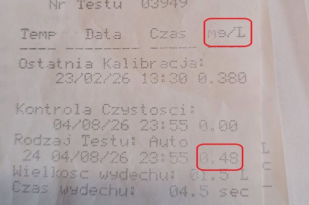 Wakacyjna przejażdżka po alkoholu w Zębowicach