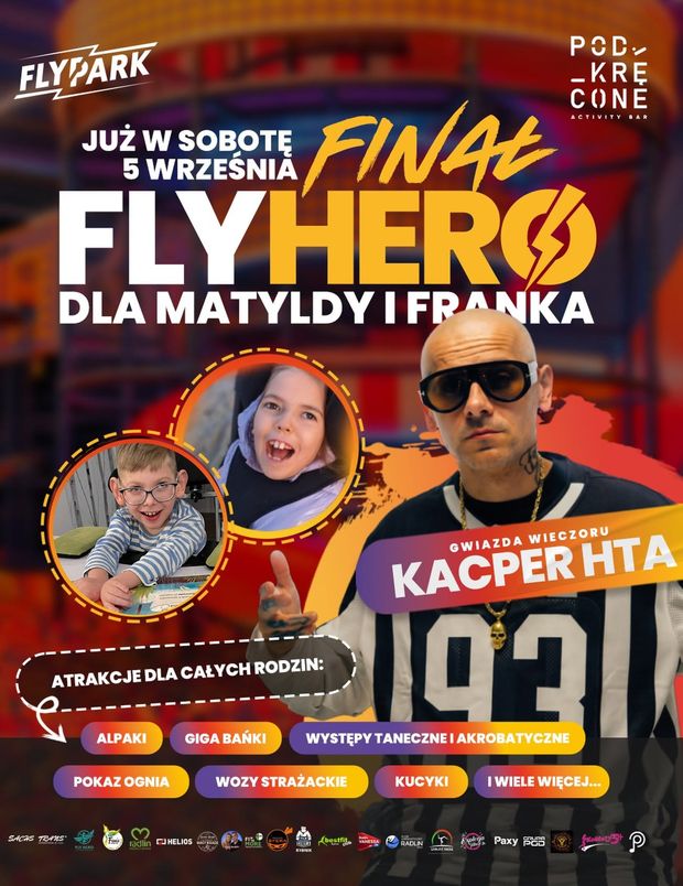 Pomoc, atrakcje i koncert Kacpra HTA – FlyHero w Radlinie!