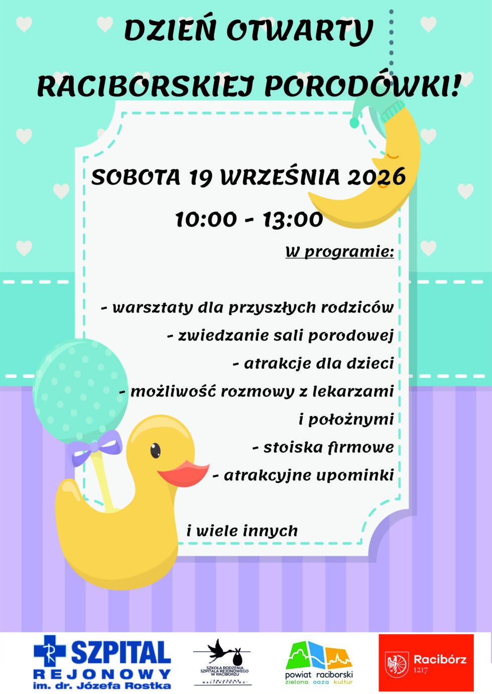 Dzień Otwarty Raciborskiej Porodówki- już w sobotę