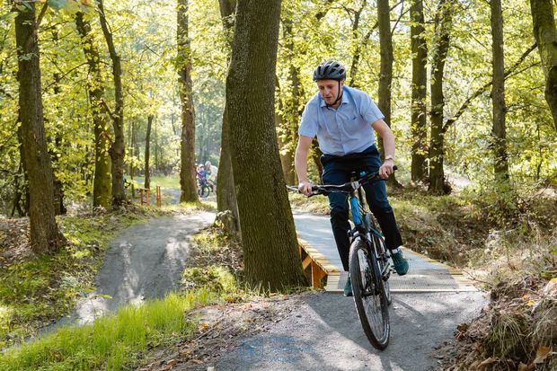 Nowy singletrack w Samborowicach