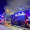 83 strażaków w akcji. Pożar marketu w Jastrzębiu-Zdroju