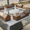 Wodzisław Śląski sprzed 100 lat wykonany w brązie. Nowa makieta na rynku.