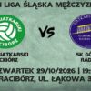 Mecz I Ligi Śląskiej w siatkówce halowej mężczyzn: Klub Siatkarski Racibórz- SK Górnik Radlin