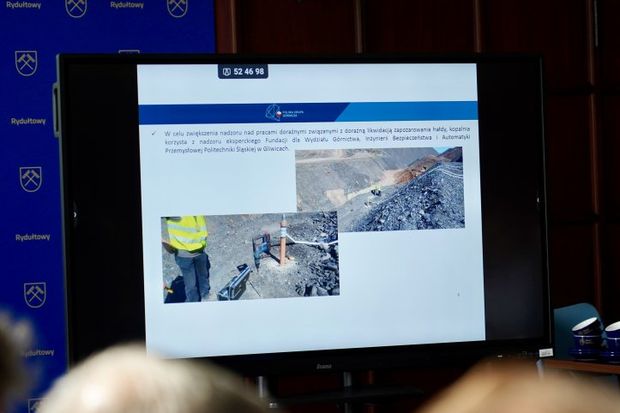 Rydułtowy: Prace na Nacynie i hałdzie przy szybie Leon IV